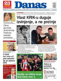Danas - broj 8295, 15. jun 2020.