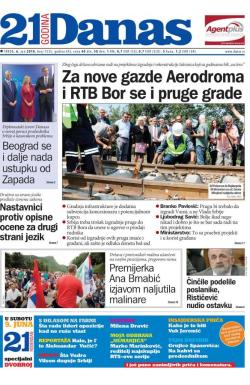 Danas - broj 7555, 6. jun 2018.