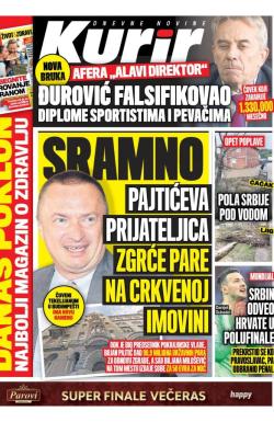 Kurir - broj 1586, 8. jul 2018.