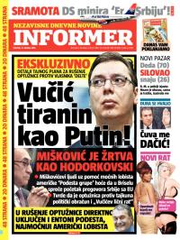 Informer - broj 444, 17. okt 2013.