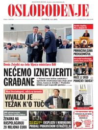 Oslobođenje - broj 24.499, 12. feb 2015.