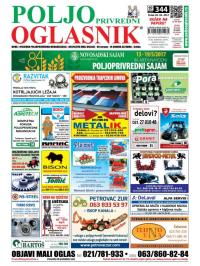 Poljoprivredni Oglasnik - broj 344, 26. apr 2017.