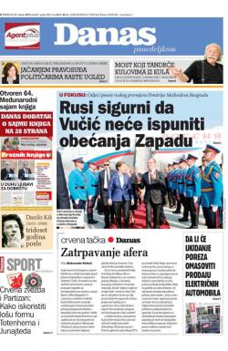 Danas - broj 8057, 21. okt 2019.