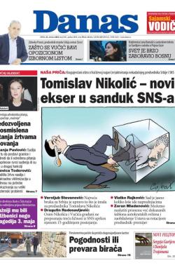 Danas - broj 9441, 25. okt 2023.