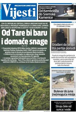 Vijesti - broj 10024, 30. mar 2026.