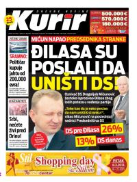 Kurir - broj 3394, 8. mar 2013.
