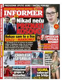Informer - broj 3535, 27. nov 2023.