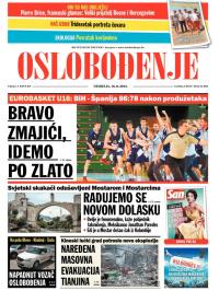Oslobođenje - broj 24.684, 16. avg 2015.