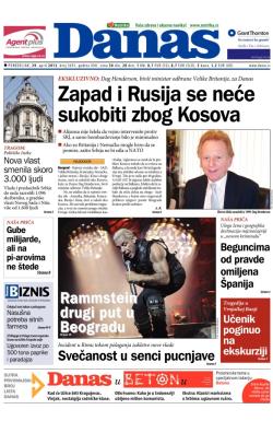 Danas - broj 5691, 29. apr 2013.