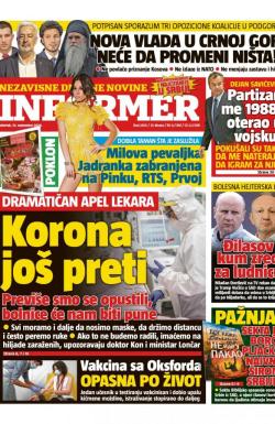 Informer - broj 2550, 10. sep 2020.