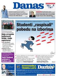 Danas - broj 10106, 29. dec 2025.