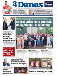 Danas - broj 8660, 15. jun 2021.
