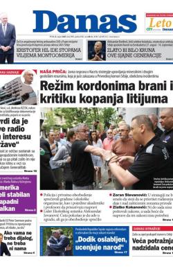 Danas - broj 9985, 8. avg 2025.