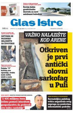 Glas Istre - broj 259, 19. sep 2020.