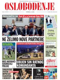 Oslobođenje - broj 24.518, 3. mar 2015.