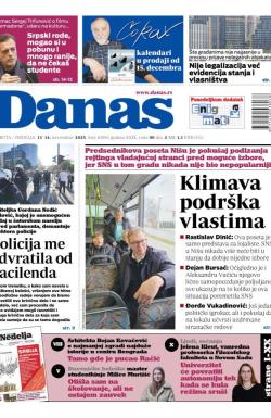 Danas - broj 10093, 13. dec 2025.