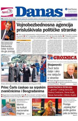Danas - broj 6744, 17. mar 2016.