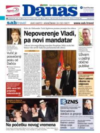 Danas - broj 5775, 22. jul 2013.