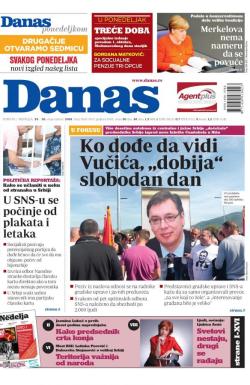 Danas - broj 7670-7671, 29. sep 2018.