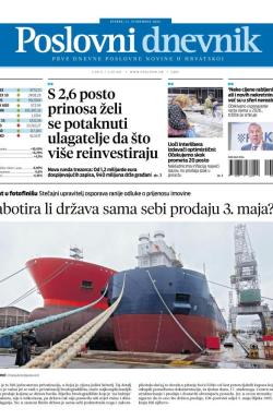 Poslovni Dnevnik - broj 5465, 11. nov 2025.