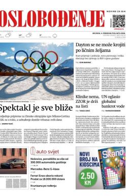 Oslobođenje - broj 28133, 4. feb 2026.