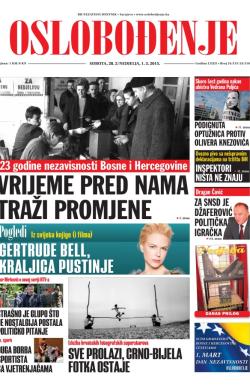Oslobođenje - broj 24.515/24.516, 28. feb 2015.