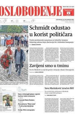 Oslobođenje - broj 27054, 28. jul 2022.