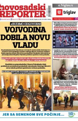 Novosadski reporter - broj 298, 30. okt 2020.