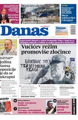 Danas - broj 8720-8721, 14. avg 2021.