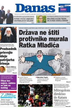 Danas - broj 8813, 15. nov 2021.