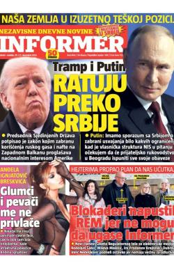 Informer - broj 4165, 20. dec 2025.