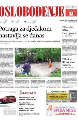 Oslobođenje - broj 26028, 15. maj 2019.