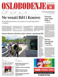 Oslobođenje - broj 26688, 20. maj 2021.