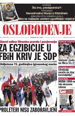Oslobođenje - broj 24.117, 26. jan 2014.