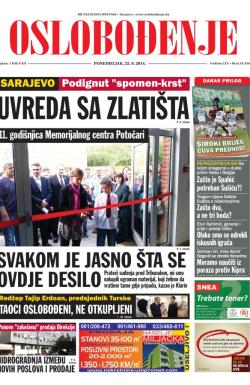 Oslobođenje - broj 24.356, 22. sep 2014.