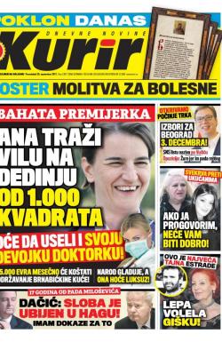 Kurir - broj 1307, 25. sep 2017.
