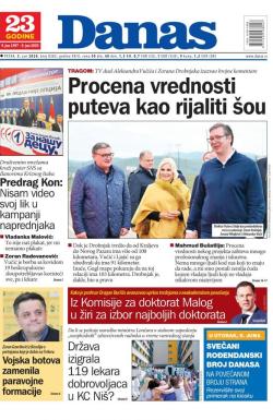 Danas - broj 8285, 5. jun 2020.