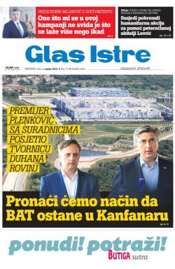 Glas Istre - broj 179, 1. jul 2020.