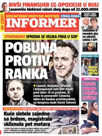 Informer CG - broj 866, 9. mar 2015.