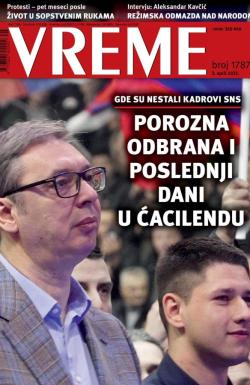Vreme - broj 1787, 3. apr 2025.