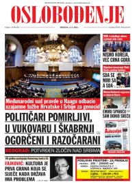Oslobođenje - broj 24.491, 4. feb 2015.