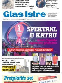 Glas Istre - broj 319, 21. nov 2022.