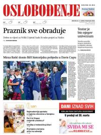 Oslobođenje - broj 25634, 8. apr 2018.
