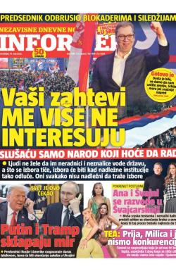 Informer - broj 3981, 19. maj 2025.