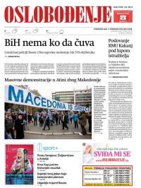 Oslobođenje - broj 25573, 5. feb 2018.