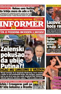 Informer - broj 3943, 1. apr 2025.