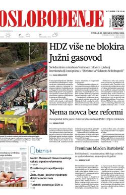 Oslobođenje - broj 28120, 20. jan 2026.