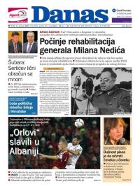 Danas - broj 6584, 9. okt 2015.