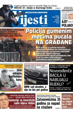 Vijesti - broj 6449, 9. mar 2016.