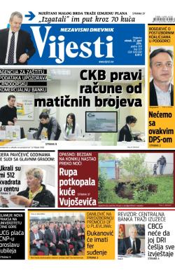 Vijesti - broj 5771, 22. apr 2014.